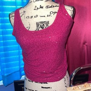 Hot Pink Sequin Tank Top 🩷🩷